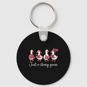 Chaveiro Engraçado Em Outubro, Vestimos Apenas Um Pão De Ga