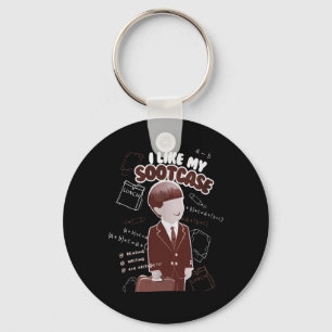 Chaveiro Engraçado Eu Gosto da Minha Mala Trump Sootcase Me