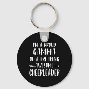 Chaveiro Engraçado Eu Sou Uma Orgulhosa Gamma De Uma Cheerl