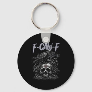 Chaveiro Engraçado F Caw F Dia de as Bruxas engraçado Camis