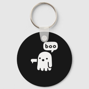 Chaveiro Engraçado Fantasma Da Desaprovação Boo Halloween C