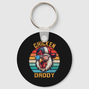 Chaveiro Engraçado Farmador De Pais De Frango Quarto De Jul