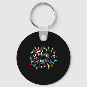 Chaveiro Engraçado Feliz Natal Luzes Xmas Homens Mulheres