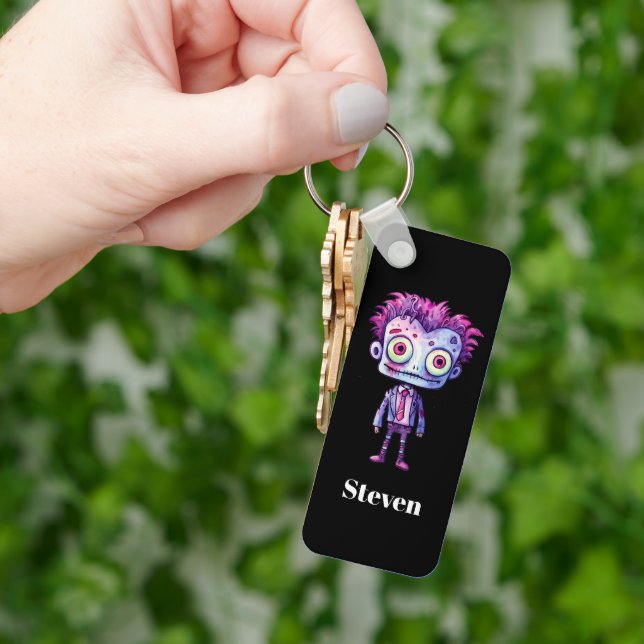 Chaveiro Engraçado Frankenstein Monster Halloween (Mão)