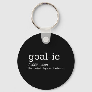 Chaveiro Engraçado Goalie Goalkeeper Definição De Futebol H