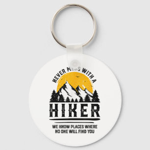 Chaveiro Engraçado Hiker Gift Caminhando Ao Ar Exterior Cot