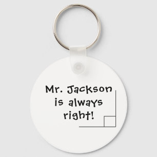 Chaveiro Engraçado Humor do Professor de Matemática