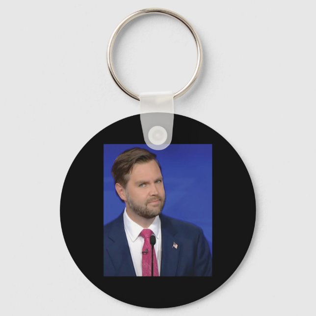 Chaveiro Engraçado J.d Vance Memória Vice Presidente Debate (Frente)