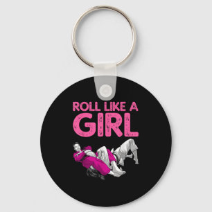 Chaveiro Engraçado Jiu Jitsu Art Para Mulheres Meninas Cria