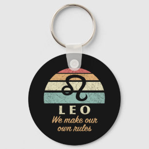 Chaveiro Engraçado Leo Zodiac