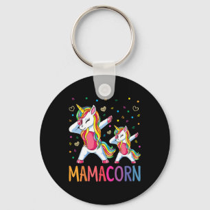 Chaveiro Engraçado Mamacorn Unicorn Costume Mãe Dia de as m
