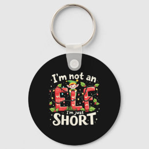 Chaveiro Engraçado Natal Elf, não sou um Elf.