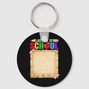 Chaveiro Engraçado No Último Dia Da Escola Assinar Meu Auto