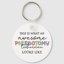 Chaveiro Engraçado Phlebotomy Technicy incrível PBT