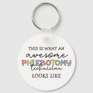 Chaveiro Engraçado Phlebotomy Technicy incrível PBT
