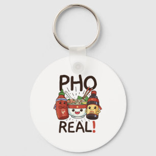 Chaveiro Engraçado Pho Threads Co. Diversão Vietnamita Pho
