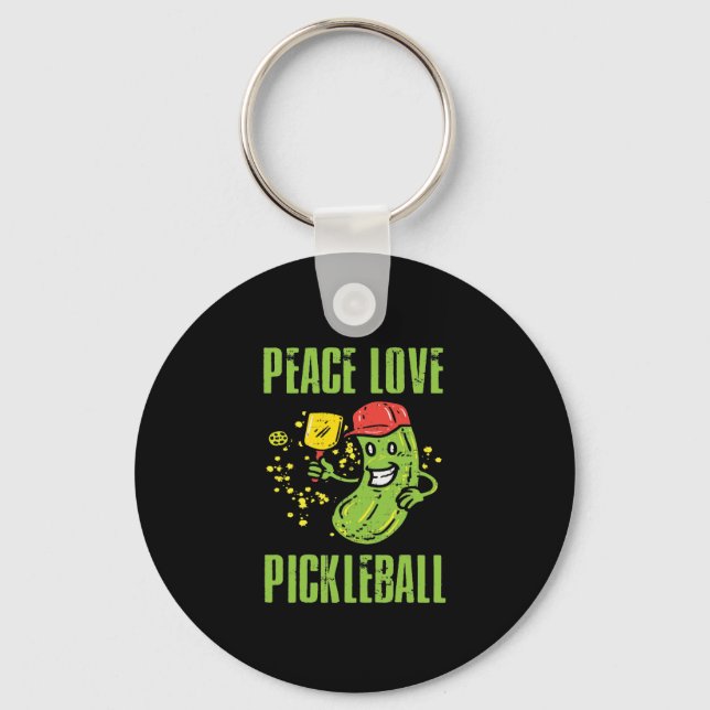 Chaveiro Engraçado Pickleball (Frente)