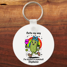 Chaveiro Engraçado Pickleball - Humor de Pickleball