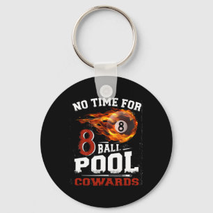 Chaveiro Engraçado Piscina de Bola 8 Billiards Jogador de C