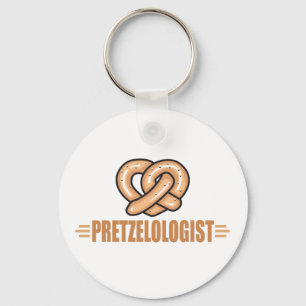 Chaveiro Engraçado Pretzel Lover