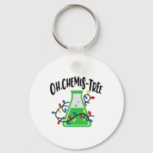 Chaveiro Engraçado Professor de Ciências Oh Química Chri