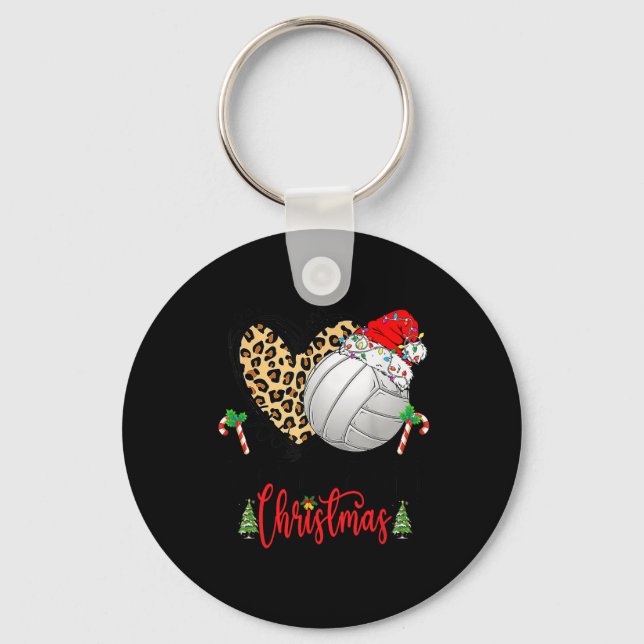 Chaveiro Engraçado Pulão de Vôlei Santa Hat Xma (Frente)