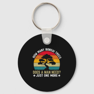 Chaveiro Engraçado Quantas Árvores Bonsai Um Homem Precisa