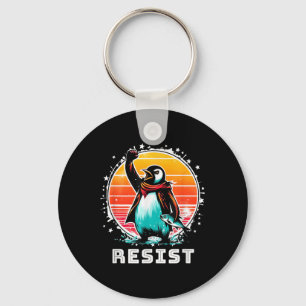 Chaveiro Engraçado Resiste Camisa Aos Pinguins