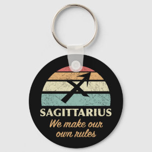 Chaveiro Engraçado Sagittarius Regras do Zodiac