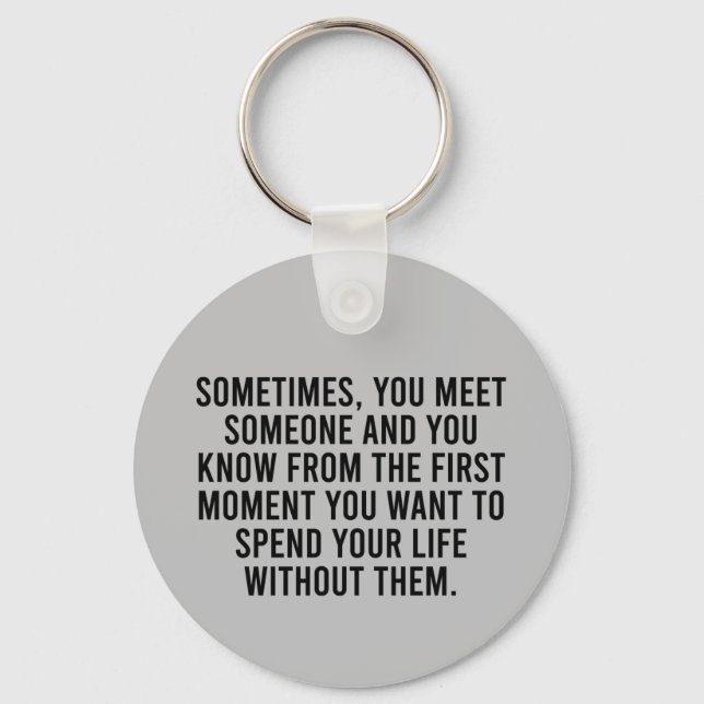 Chaveiro Engraçado Sarcástico Introduz Humor Dizendo (Frente)