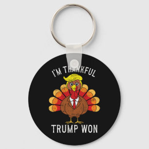 Chaveiro Engraçado, sou grato Trump Won ter levado a Améric