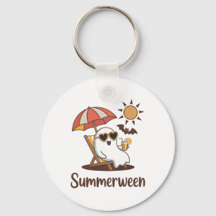 Chaveiro Engraçado SummerEntre Cute Spooky Summer Hallowee