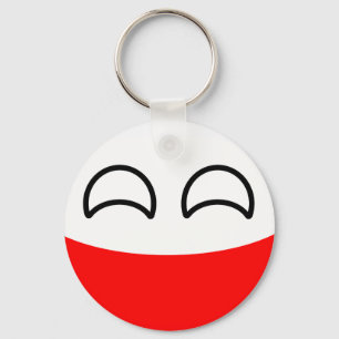 Chaveiro Engraçado Tending Geeky Polônia Countryball