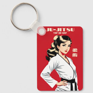 Chaveiro Engraçado Testemunha Ju-Jitsu BJJ MMA Arte Marcial