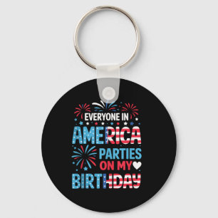 Chaveiro Engraçado Todos Nos Partidos Americanos No Meu Ani