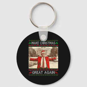 Chaveiro Engraçado Trump Fazer Excelente De Natal Novamente