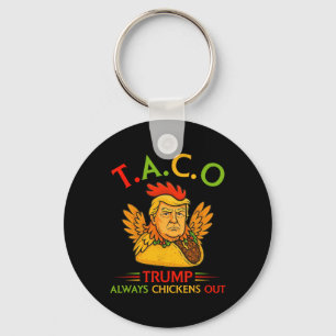 Chaveiro Engraçado Trump Taco Trump Sempre Desiste 22