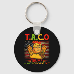 Chaveiro Engraçado Trump Taco Trump Sempre Desiste 23
