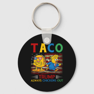 Chaveiro Engraçado Trump Taco Trump Sempre Desiste 30