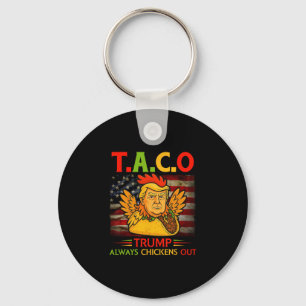 Chaveiro Engraçado Trump Taco Trump Sempre Desiste 4