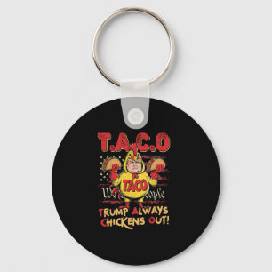 Chaveiro Engraçado Trump Taco Trump Sempre se Apavora 16