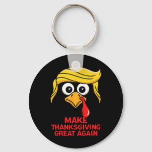 Chaveiro Engraçado Trump Torna Excelente de Ação de Graças