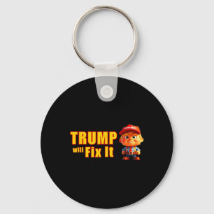 Chaveiro Engraçado! Trump Vai Consertar Sim Ele Vai Trump O