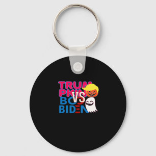 Chaveiro Engraçado Trumpkin Vs Boo Biden Design Classe Hall