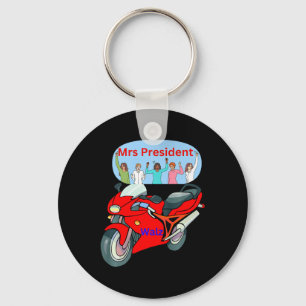 Chaveiro Engraçado Vida Política Biker Senhora Presidente M