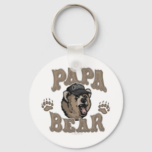 Chaveiro Engrenagem do dia dos pais do urso da papá