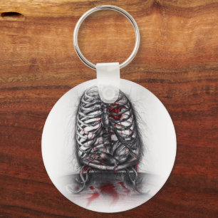 Chaveiro Enjaulamento vazio Anatomia Humana Arte do Horror 