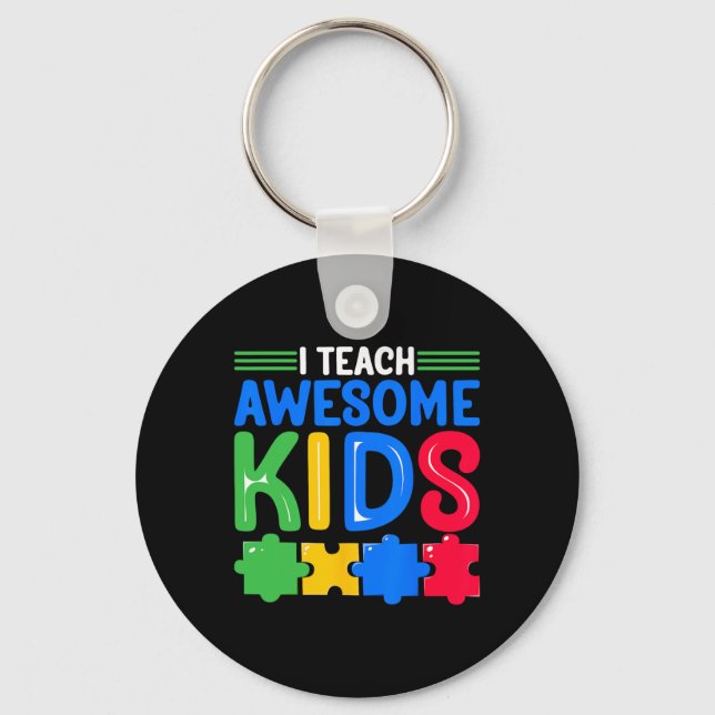 Chaveiro Ensino Crianças Incríveis - Autism Special Educati (Frente)