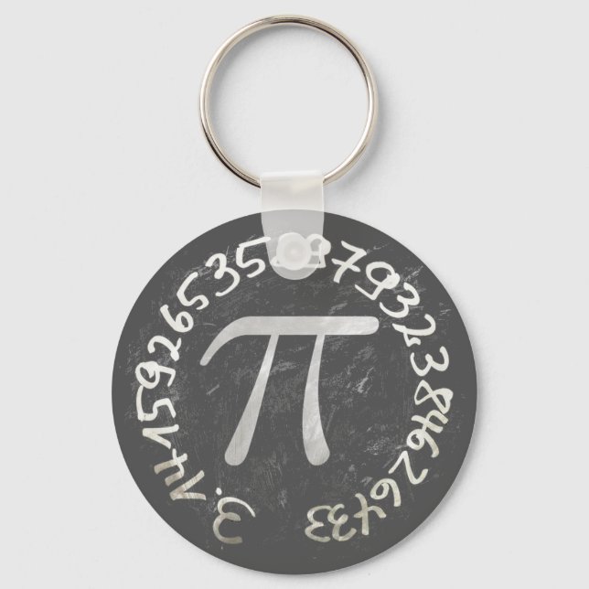 Chaveiro Ensino De Chalkboard Pi Day Pi Day (Frente)