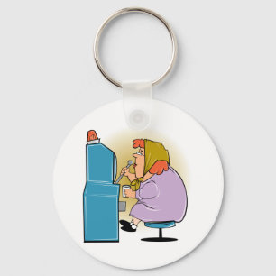 Chaveiro Entalhes do slot machine - jogo a ganhar